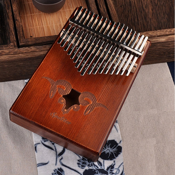 17 Keys Bull Kalimba Thumb Piano